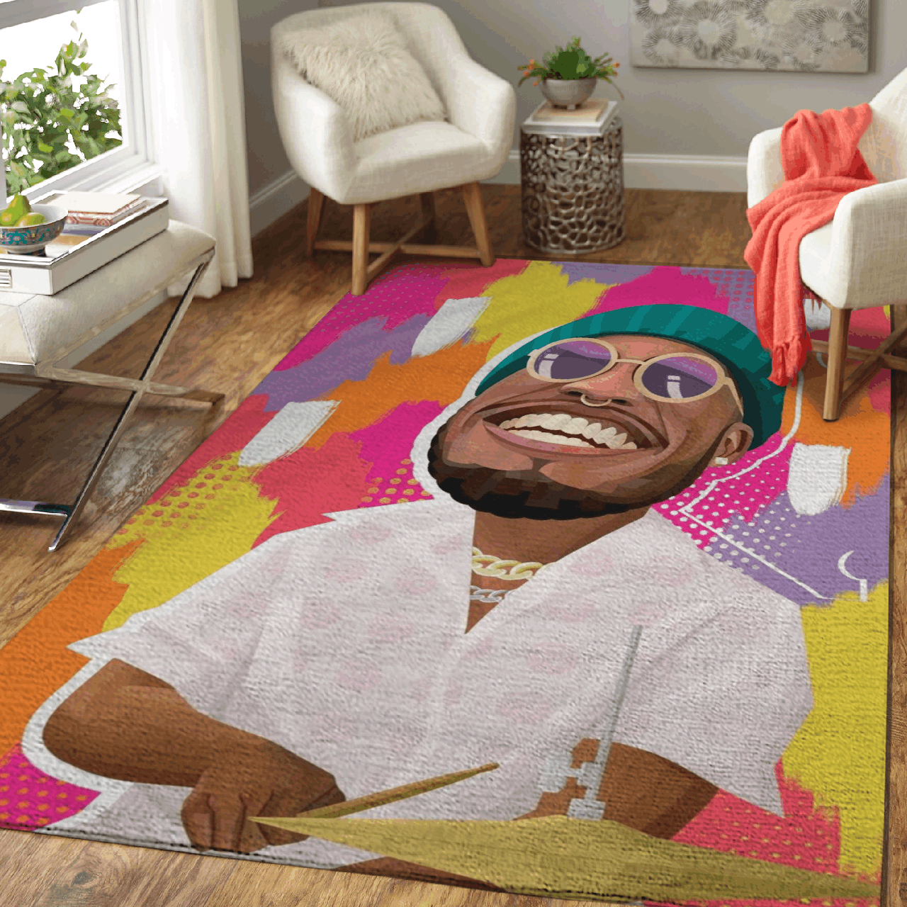 Anderson Paak – List Music Art For Fans Area Rug Carpet