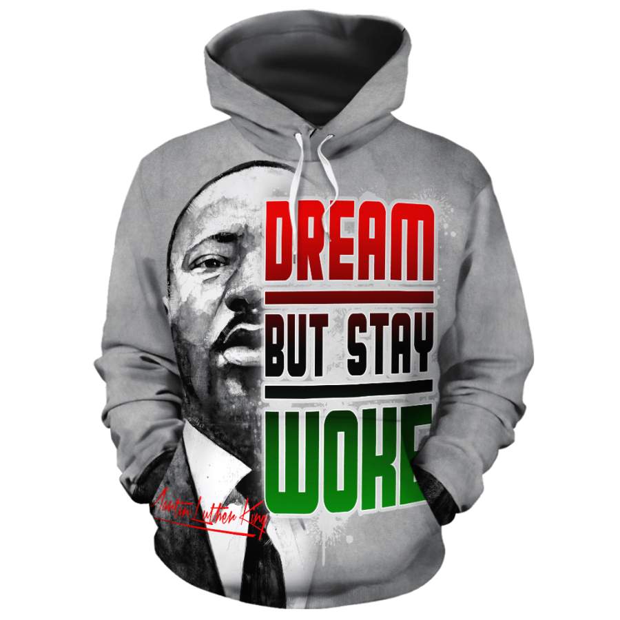 Dream But Stay Woke All-over Hoodie