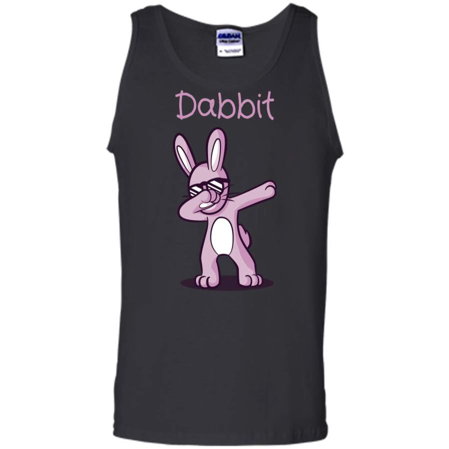 Dabbit Dabbing Easter Bunny Shirt Easter Gift for Kids Tank Top