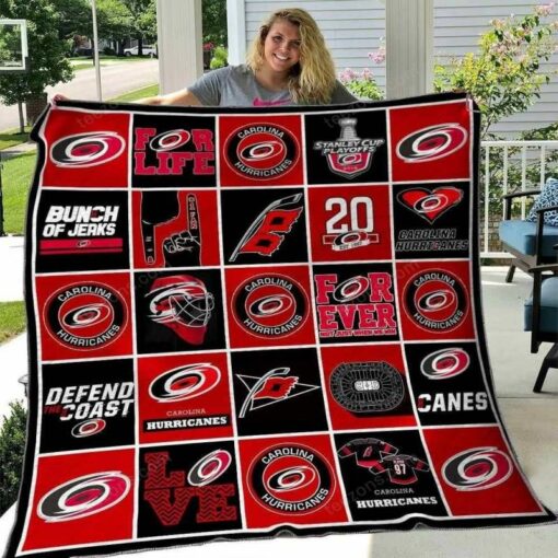 Carolina Hurricanes 1 Quilt Blanket A95