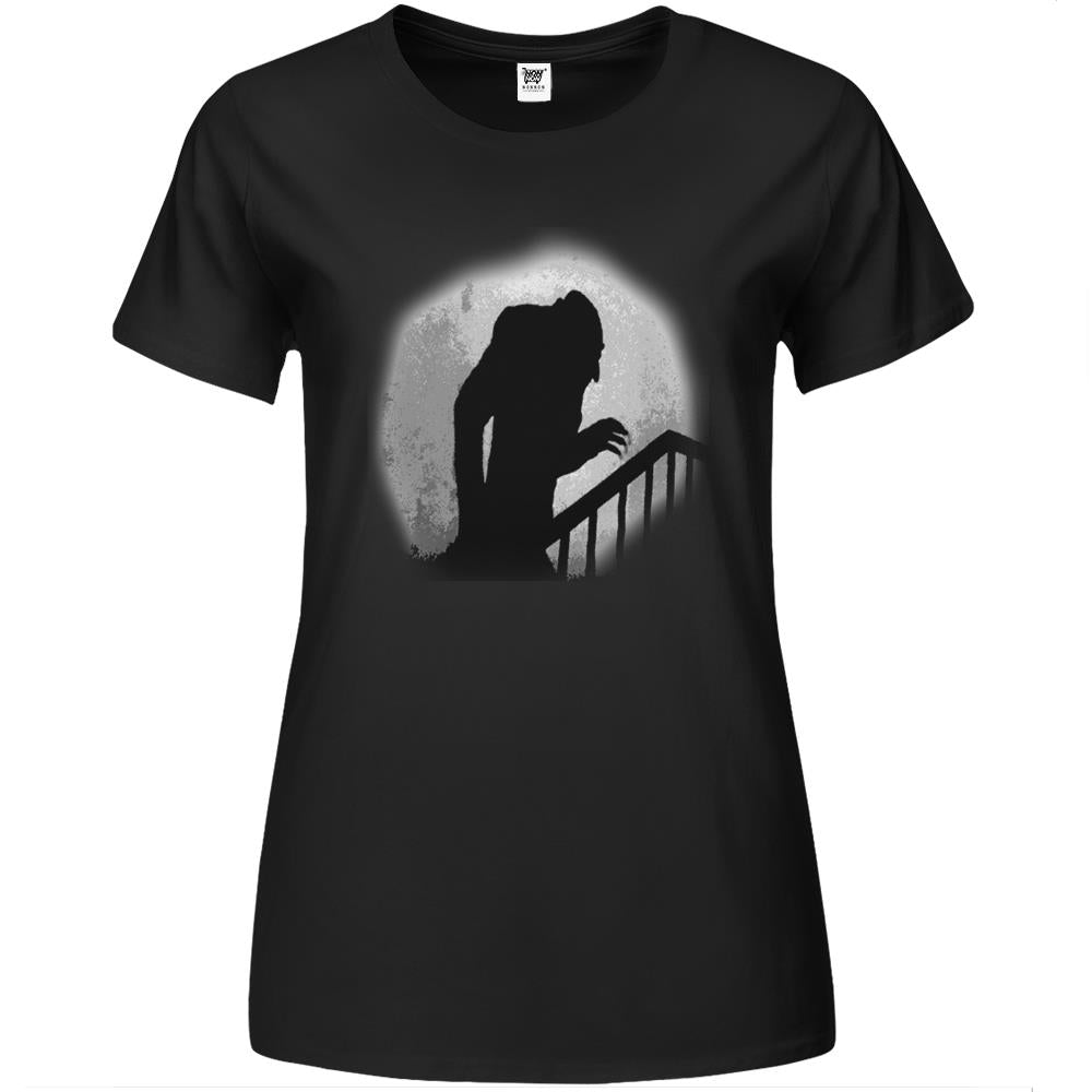 Nosferatu Silhouette Premium Womens T Shirts