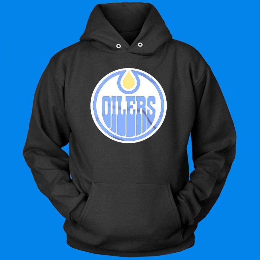 Edmonton Oilers Logo Men’S Hoodie