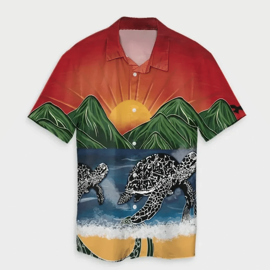 Sunset Ocean Hawaii Shirt Unisex Adult Ha36871