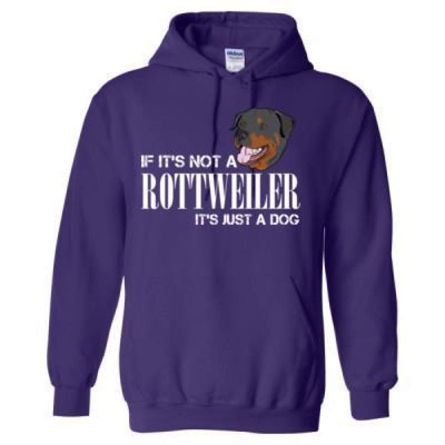 AGR If It Is Not A Rottweiler It Is Just A Dog – Heavy Blend™ Hooded Sweatshirt