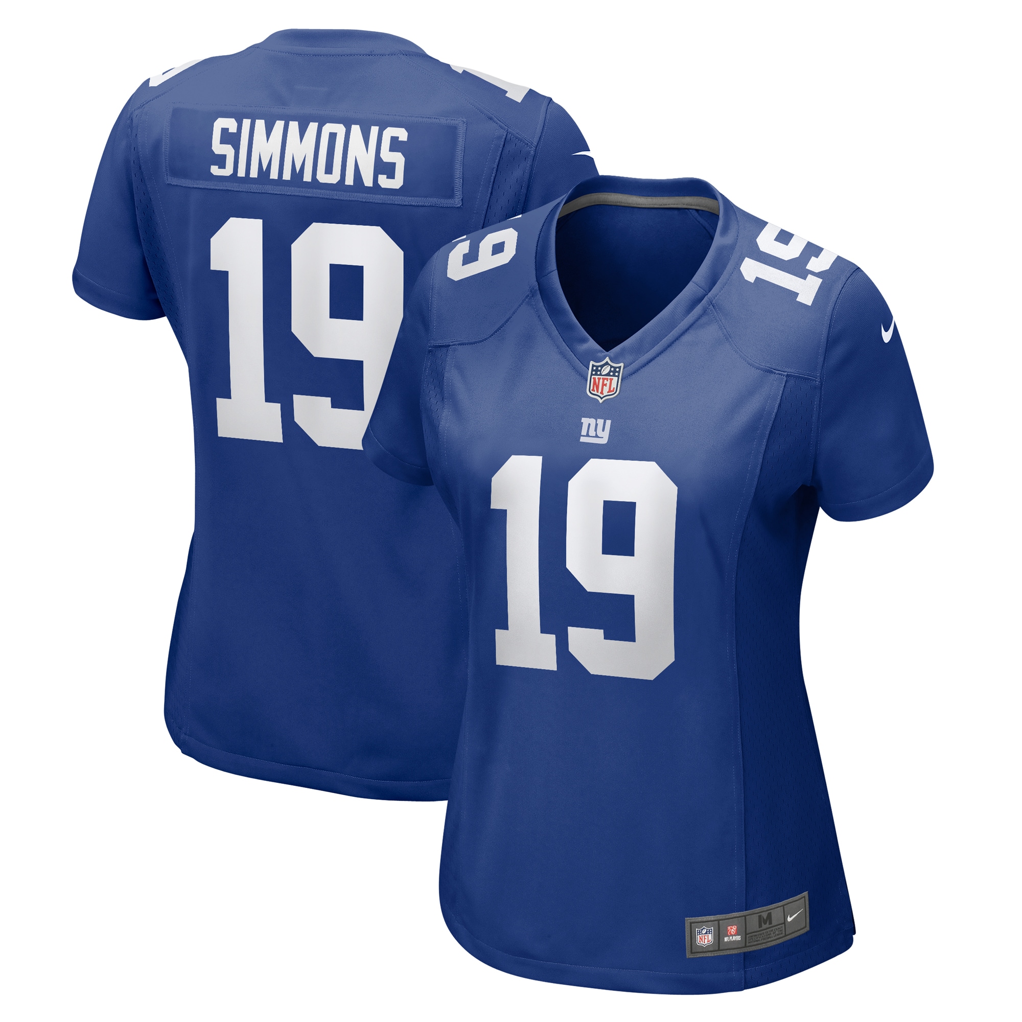 Women’s New York Giants Isaiah Simmons  Royal Team Game Jersey