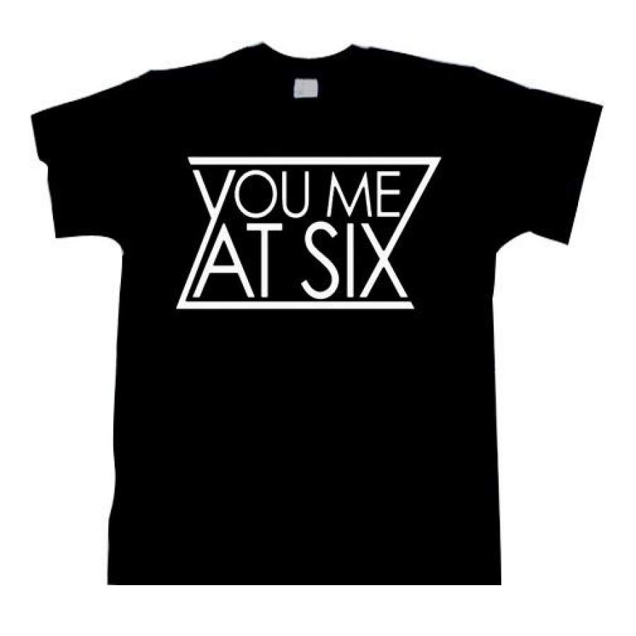 tshirt top unisex Mens Womens unisex you me at six Tee shirt