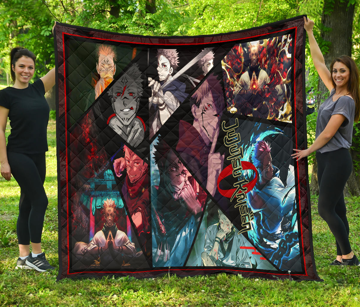 Ryomen Sukuna Jujutsu Kaisen Premium Quilt Blanket Anime Home Decor Custom For Fans Na052303