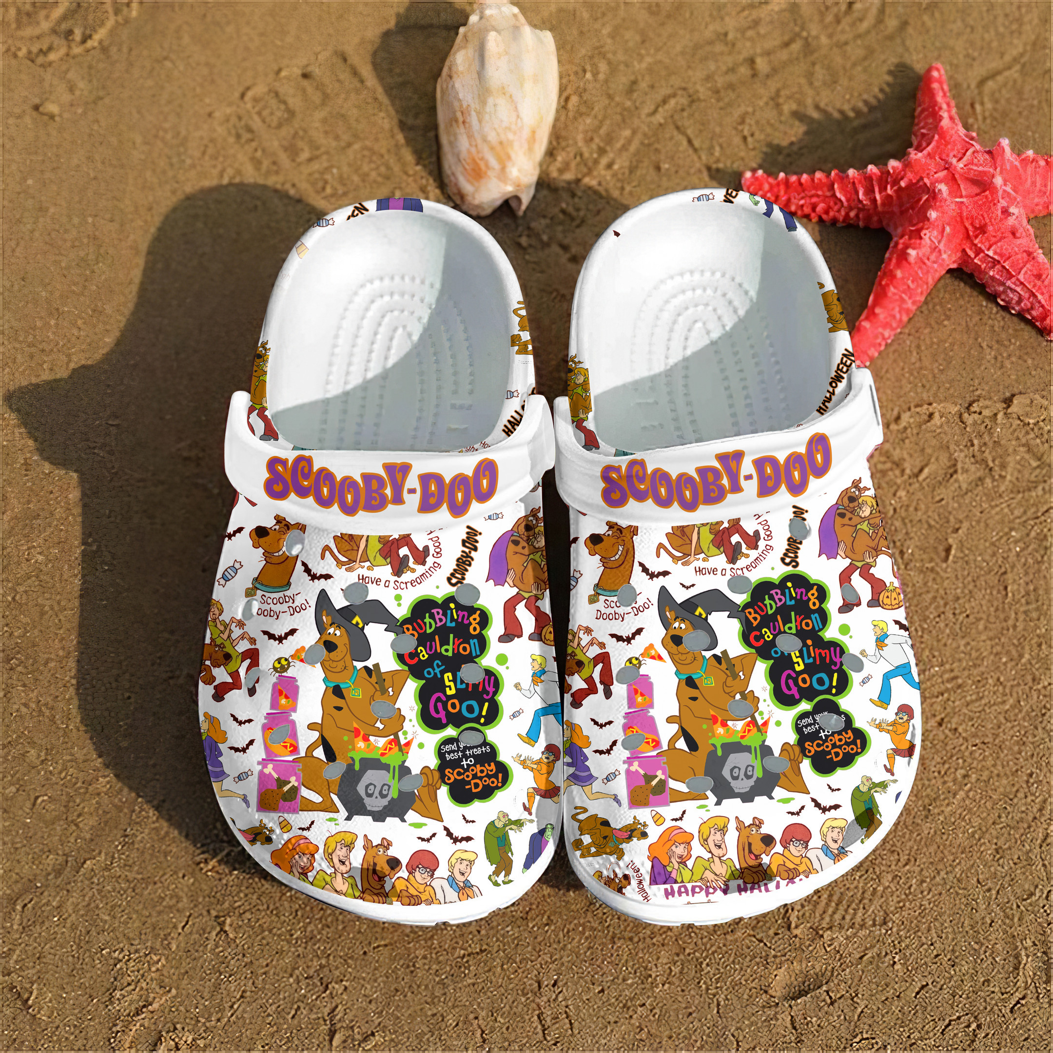 Scooby Doo Movie Crocss Clogs For Men Women And Kid Bm1411-1956-1