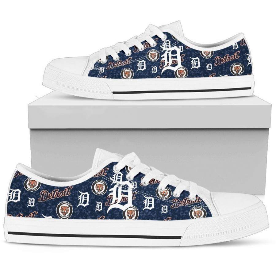 Detroit Tigers Low Top Shoes