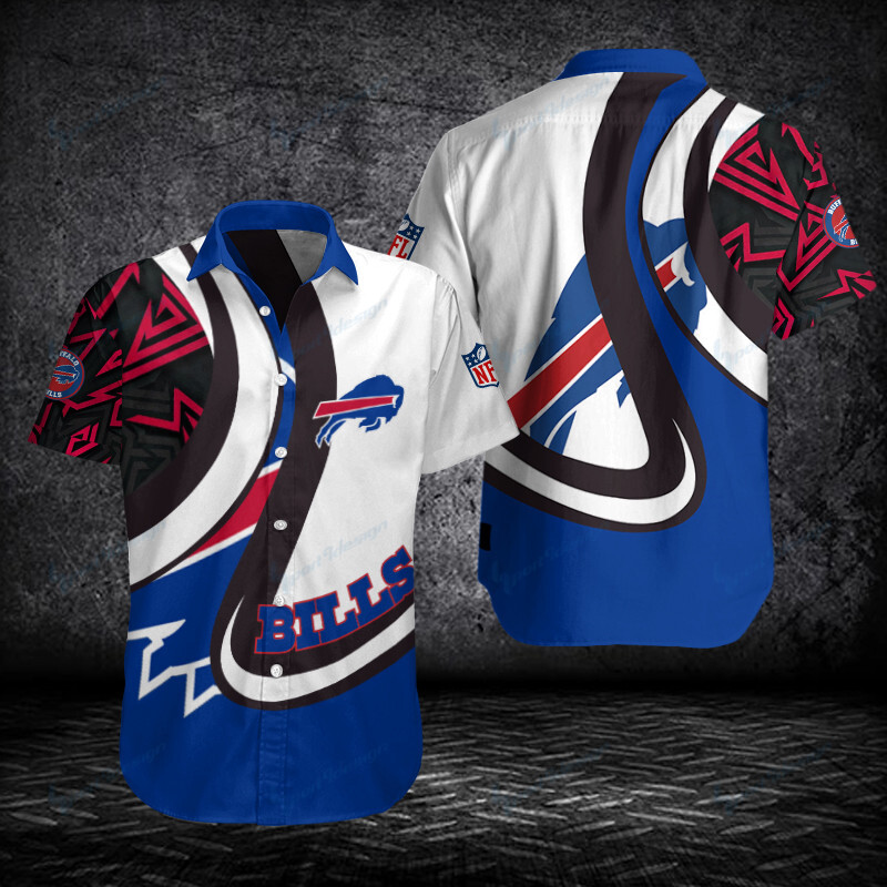 Buffalo Bills Button Shirts Bg275