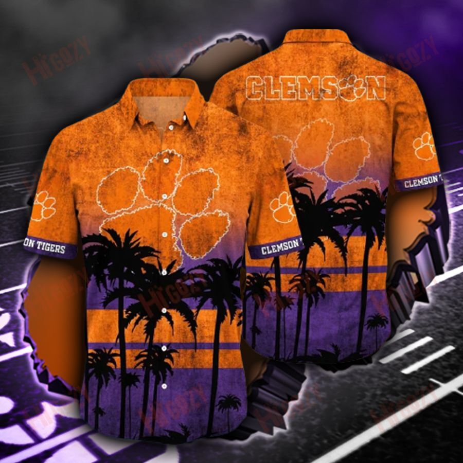 Clemson Tigers Hawaii Shirt Short Style Hot Trending Summer 3Htsud2