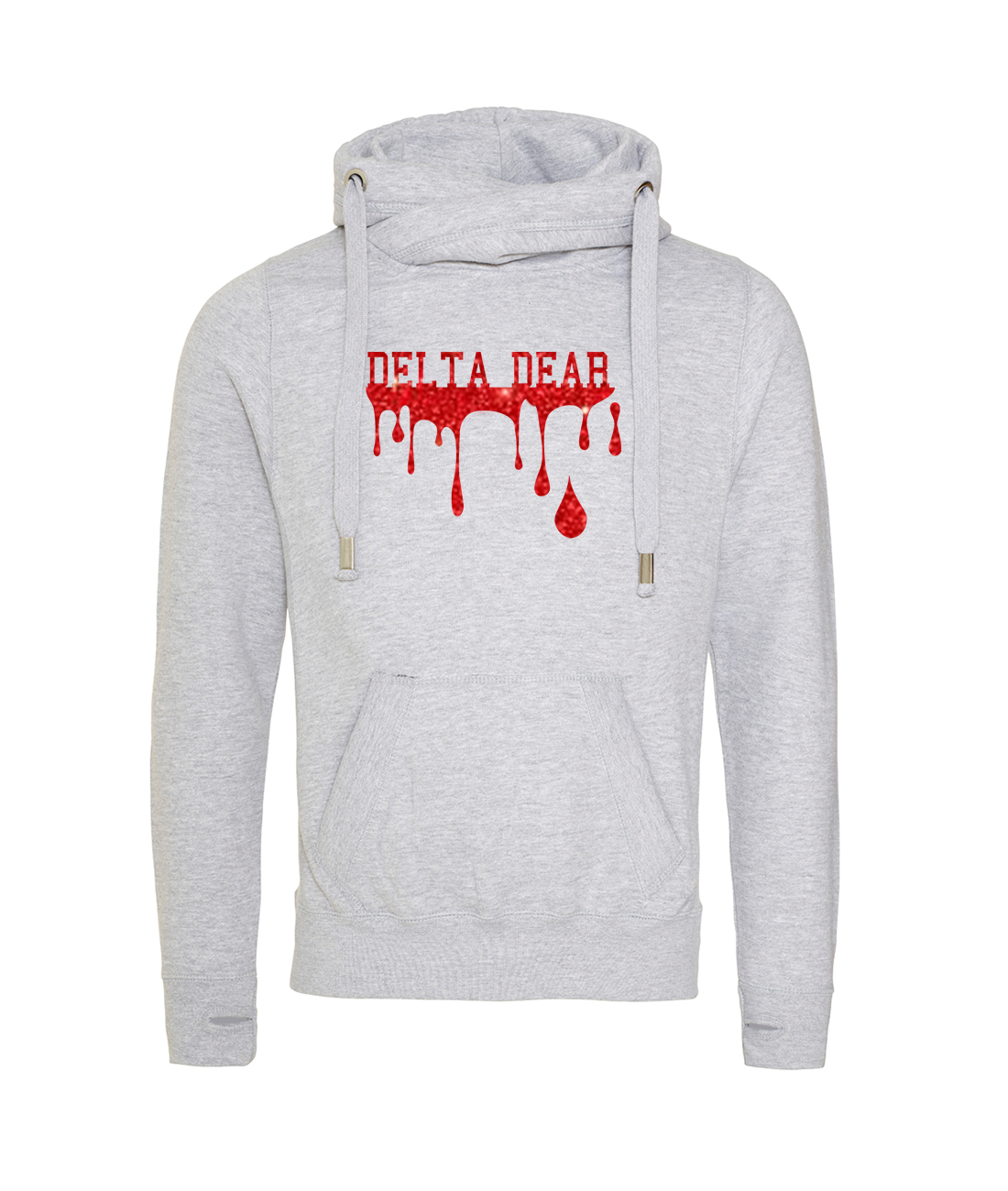 Delta Sigma Theta Delta Dear Cross-Neck Hoodie