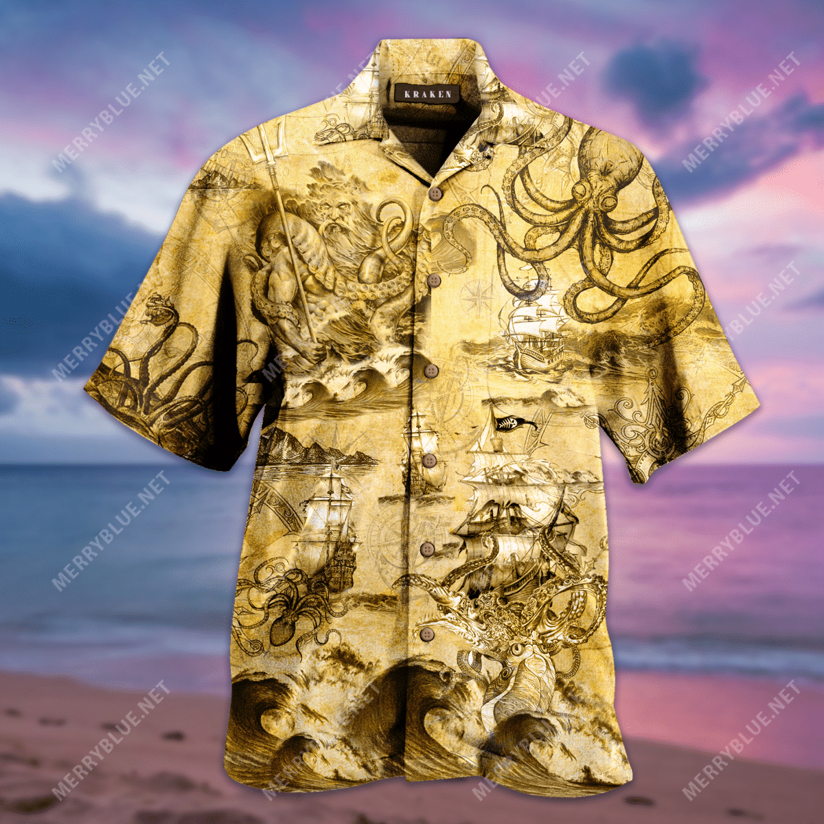 Buy Amazing Octopus Unisex Hawaii Shirt Ha32532