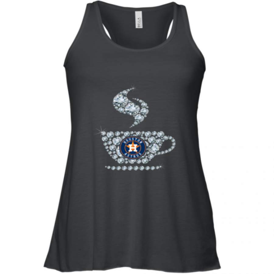 Houston Astros Coffee Diamond shirt Racerback Tank