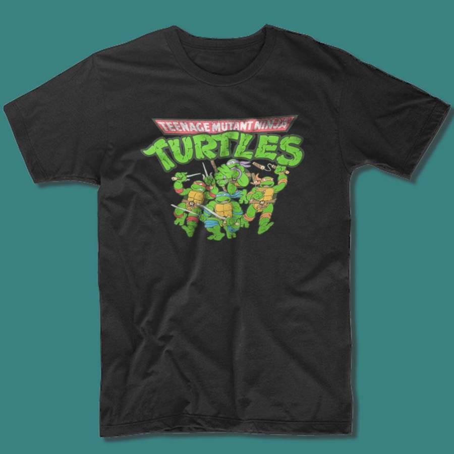 Tmnt Teenage Mutant Ninja Turtles Movie Vintage Men’S T Shirt