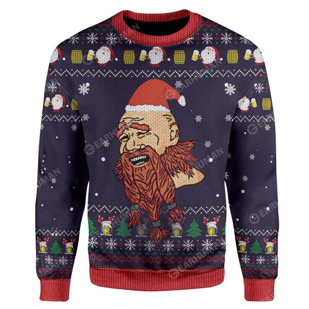 Ugly Christmas Bi*Ch Please Sweater Apparel