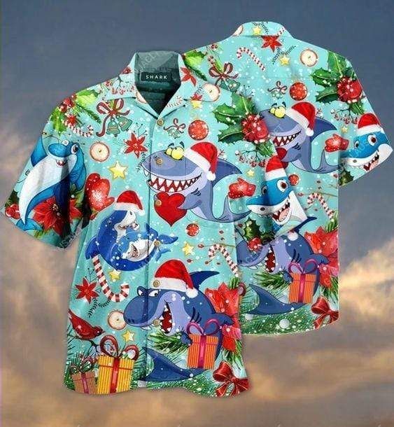 Shop Hawaiian Aloha Shirts Sharks And Christmass Gifts