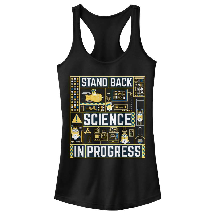 Despicable Me 3 Junior’s Minions Science in Progress  Racerback Tank