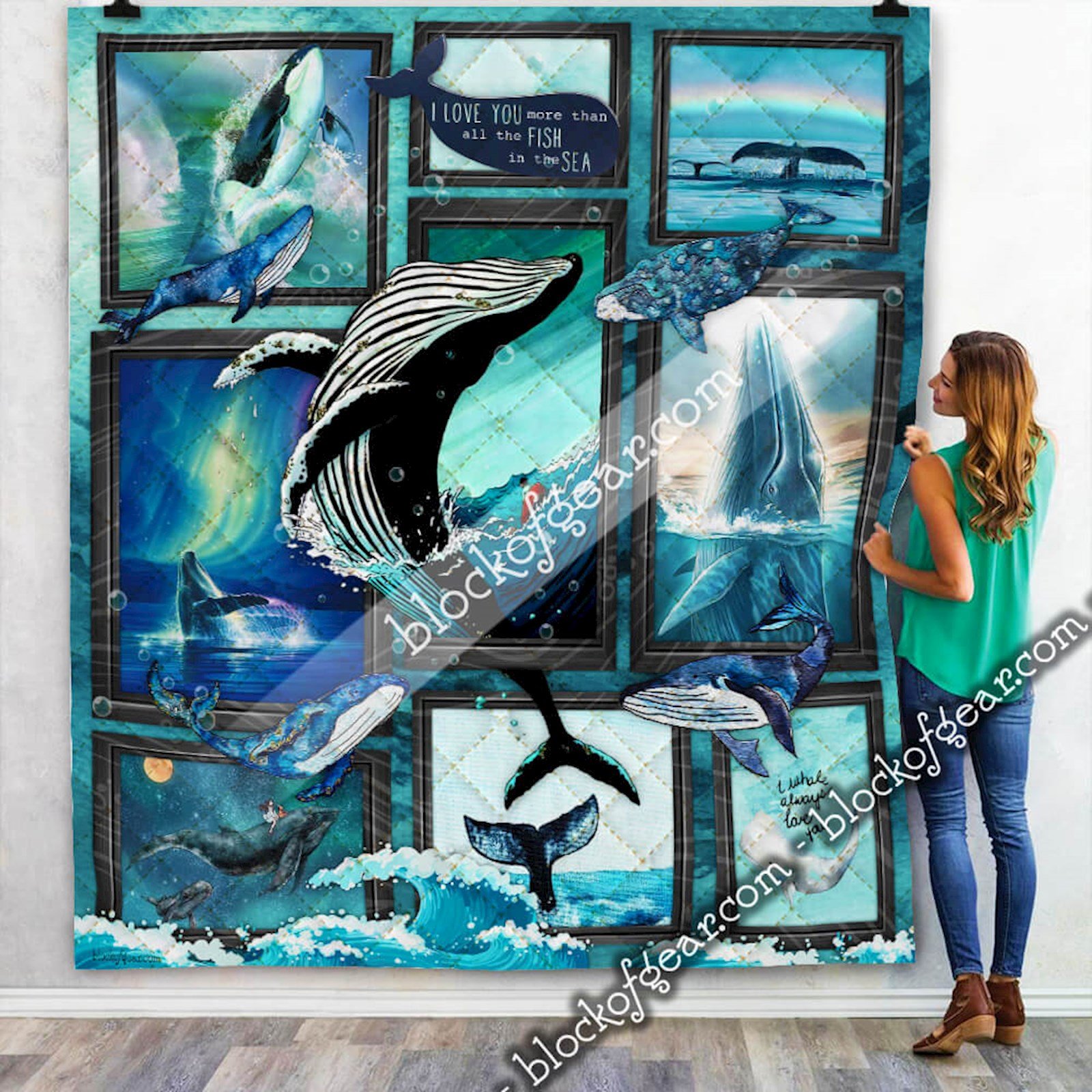 Ocean Whale Quilt