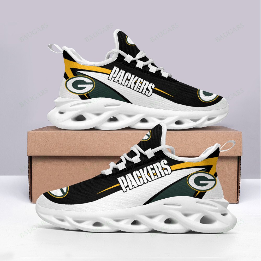 Green Bay Packers Yezy Running Sneakers Art 207