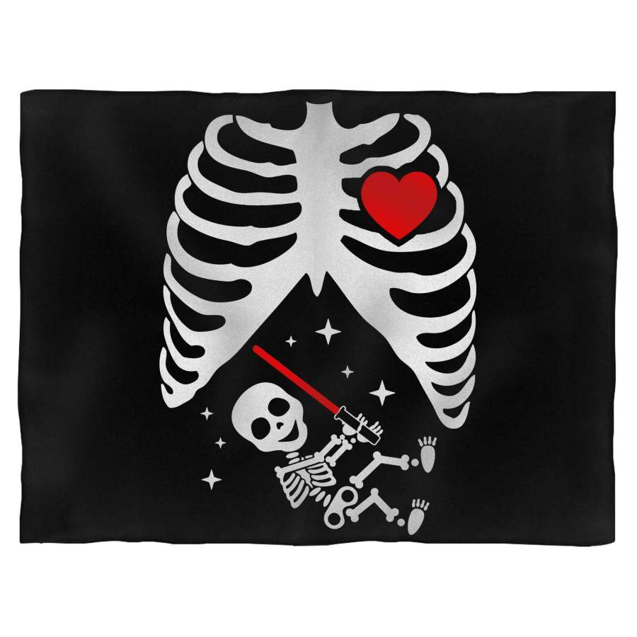 Baby Skeleton Jedi Star Wars Blanket