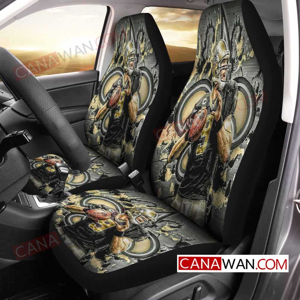 New Orleans Saints Style148 3D Customized Personalized Car Seat Cover