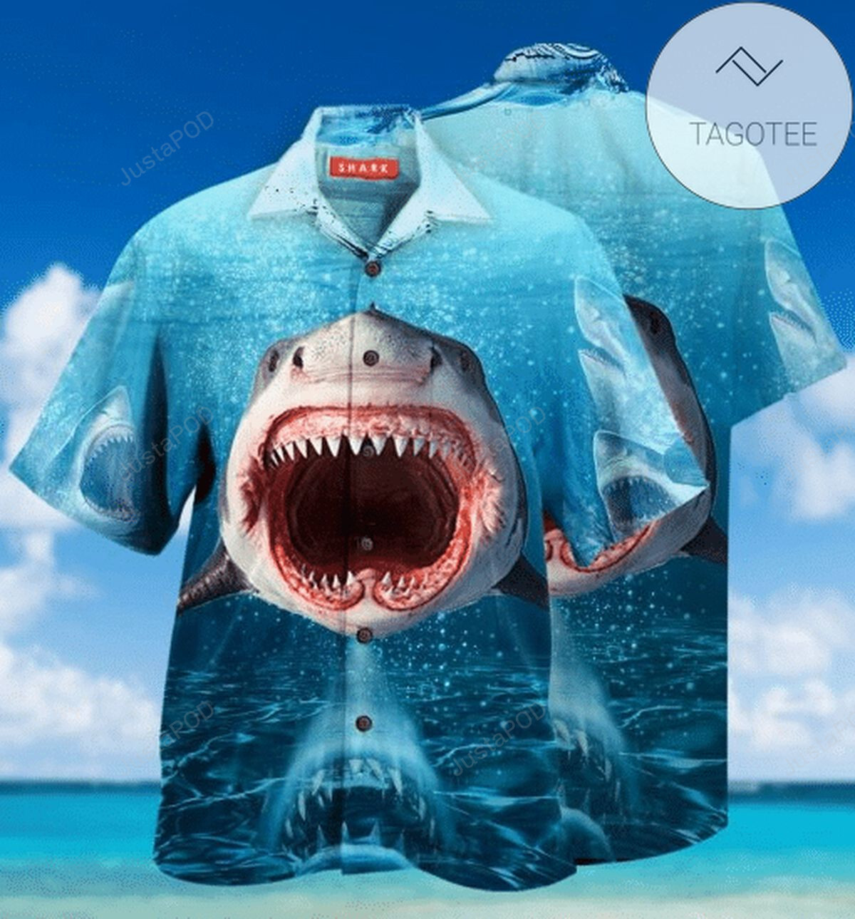 2022 Shark Show Me Your Teeth Authentic Hawaiian Shirts