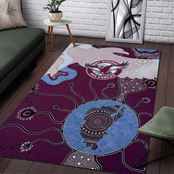 Manly-Warringah Sea Eagles Area Rug NRL