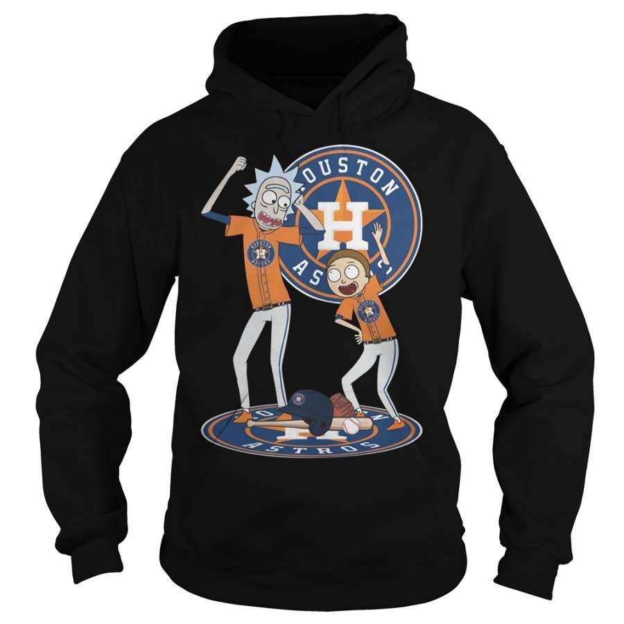 Official Rick and Morty Houston Astros Hoodie