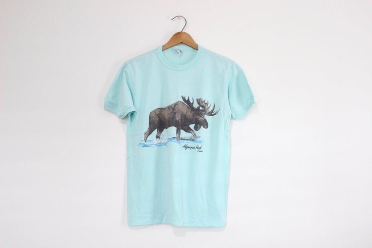 Vintage Algonquin Park Canada Moose Shirt