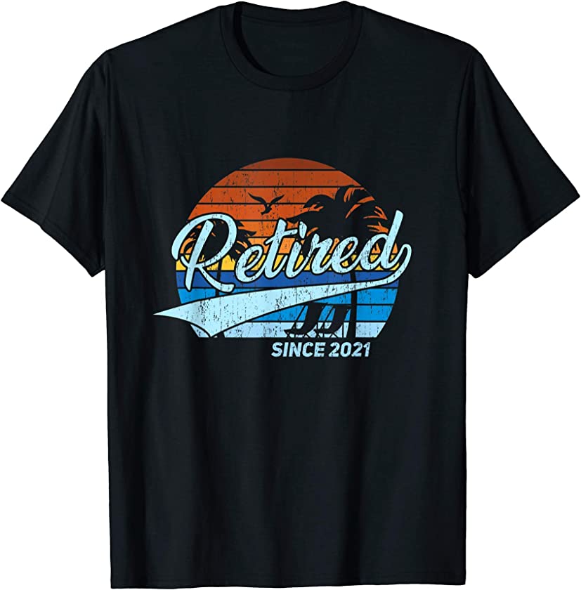 Vintage Sun Island Retired Since 2021 Graphic T-Shirt