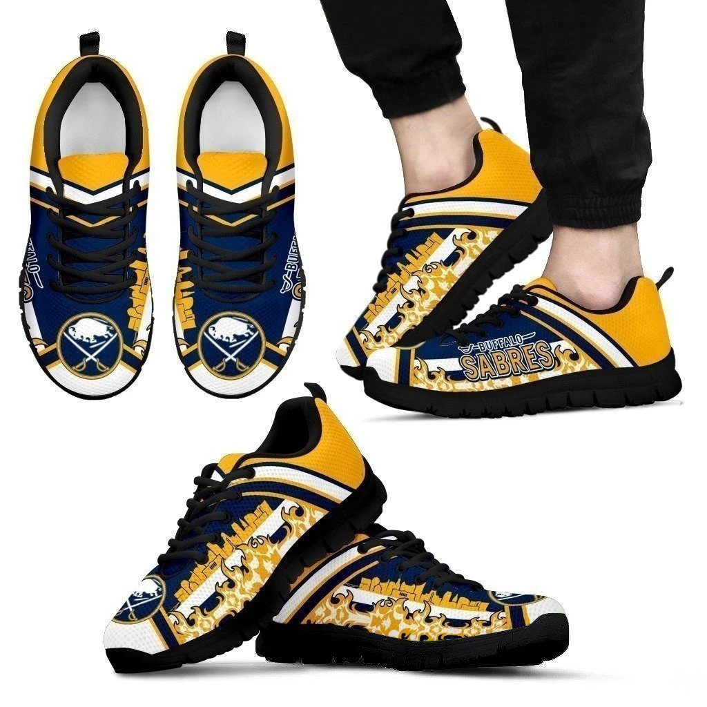 Buffalo Sabres Hockey Men’s Sneakers Fan