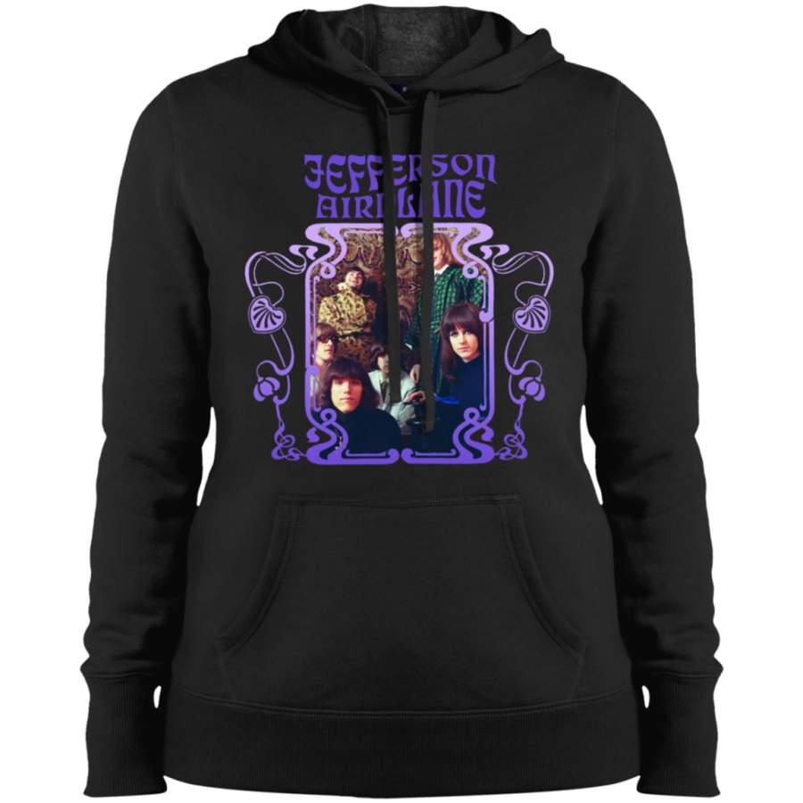 AGR Jefferson Airplane Ladies’ Pullover Hooded Sweatshirt