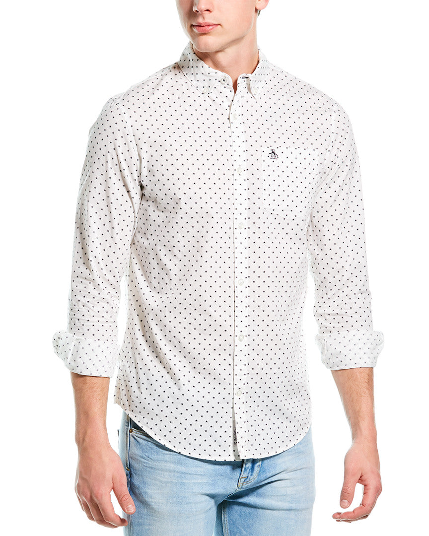 Original Penguin Star Print Woven Shirt