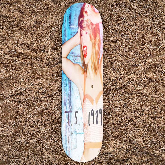 Taylor Swift Poster 1989 Cover Album Skateboard Decks | 8.25