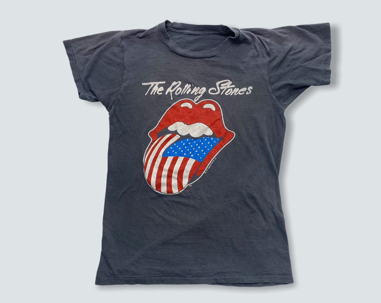 Vintage Tshirt Rolling Stones Tour Concert Shirt T Shirt 1980S 1981