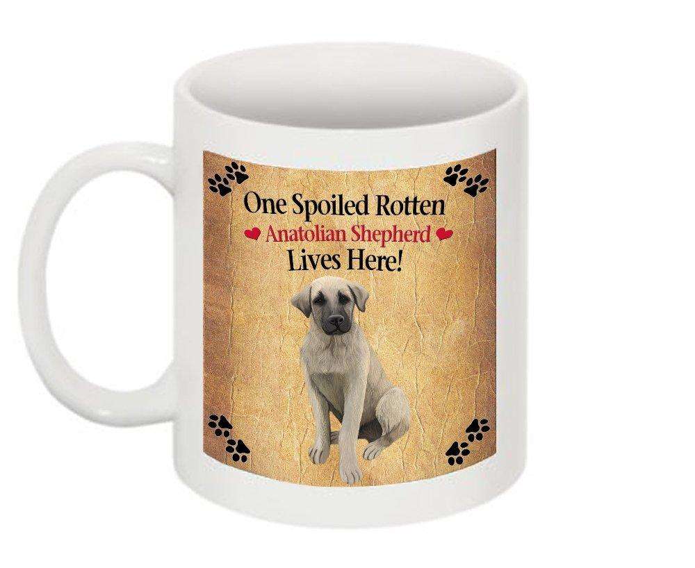 Anatolian Shepherd Puppy Spoiled Rotten Dog Mug