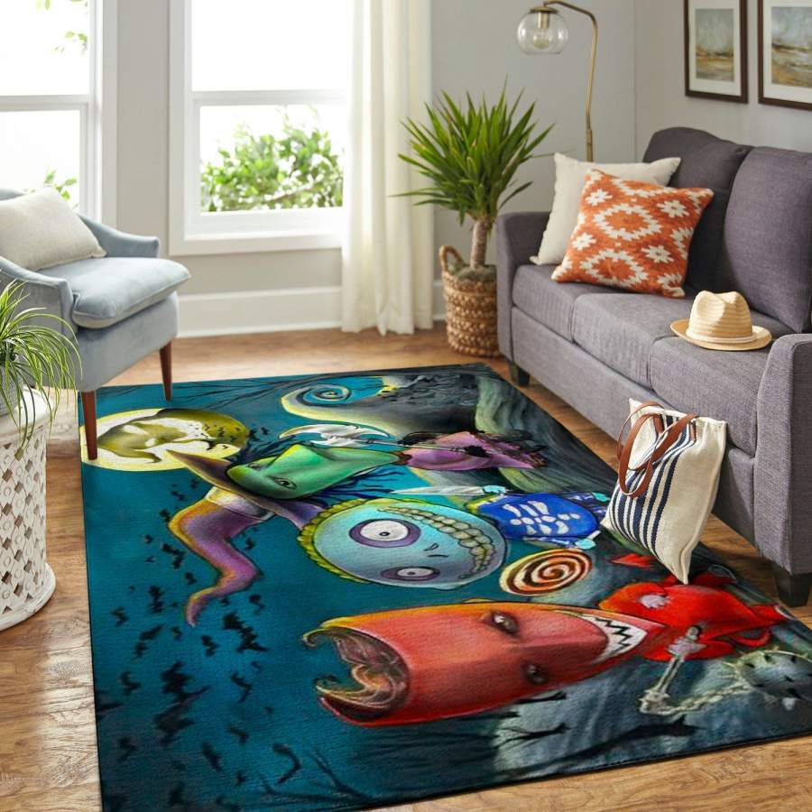 Lock, Shock & Barrel – Oogie’s Boys – The Nightmare Before Christmas 190909 – Halloween Area Rug OFD