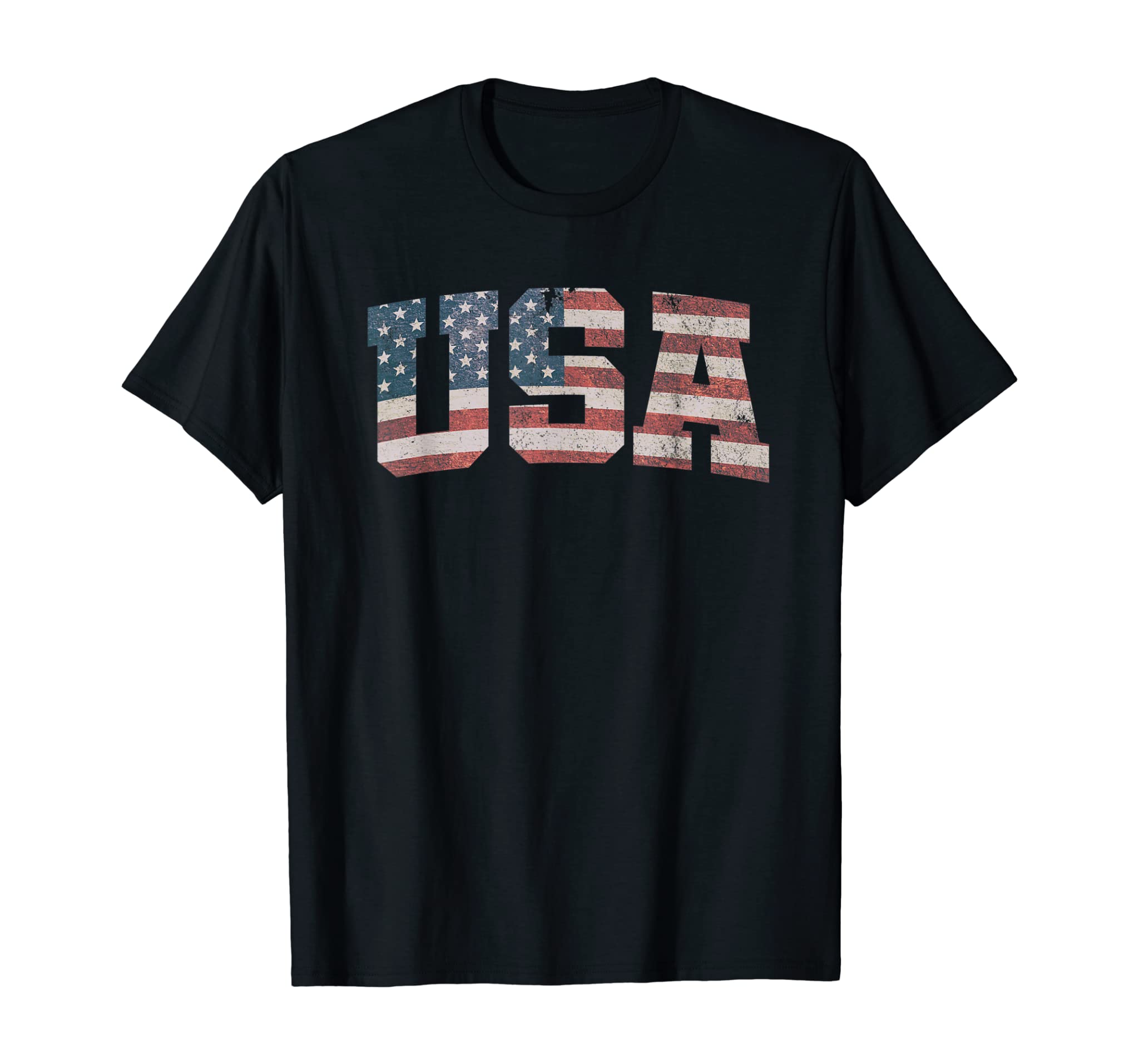 USA US Flag Patriotic 4th Of July America T-Shirt