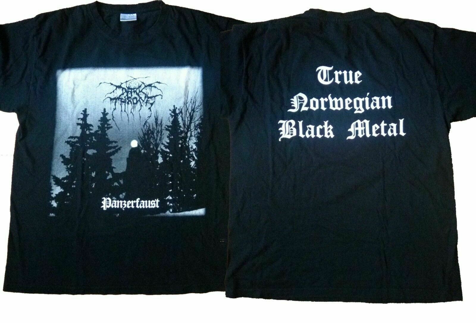 Vintage T-Shirt Darkthrone Style Black Metal Death Immortal Mayhem