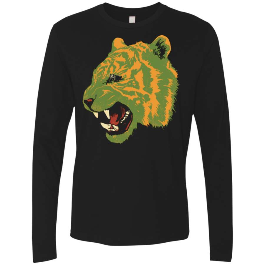 Eye Of The Tiger Men’s Premium Long Sleeve