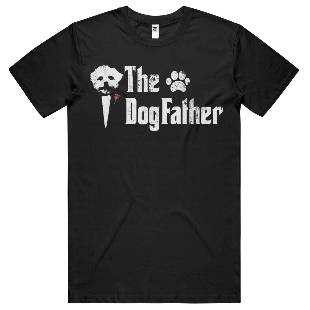 Mens The Dogfather Maltese Dog Dad Tshirt Father’S Day Gift T Shirts