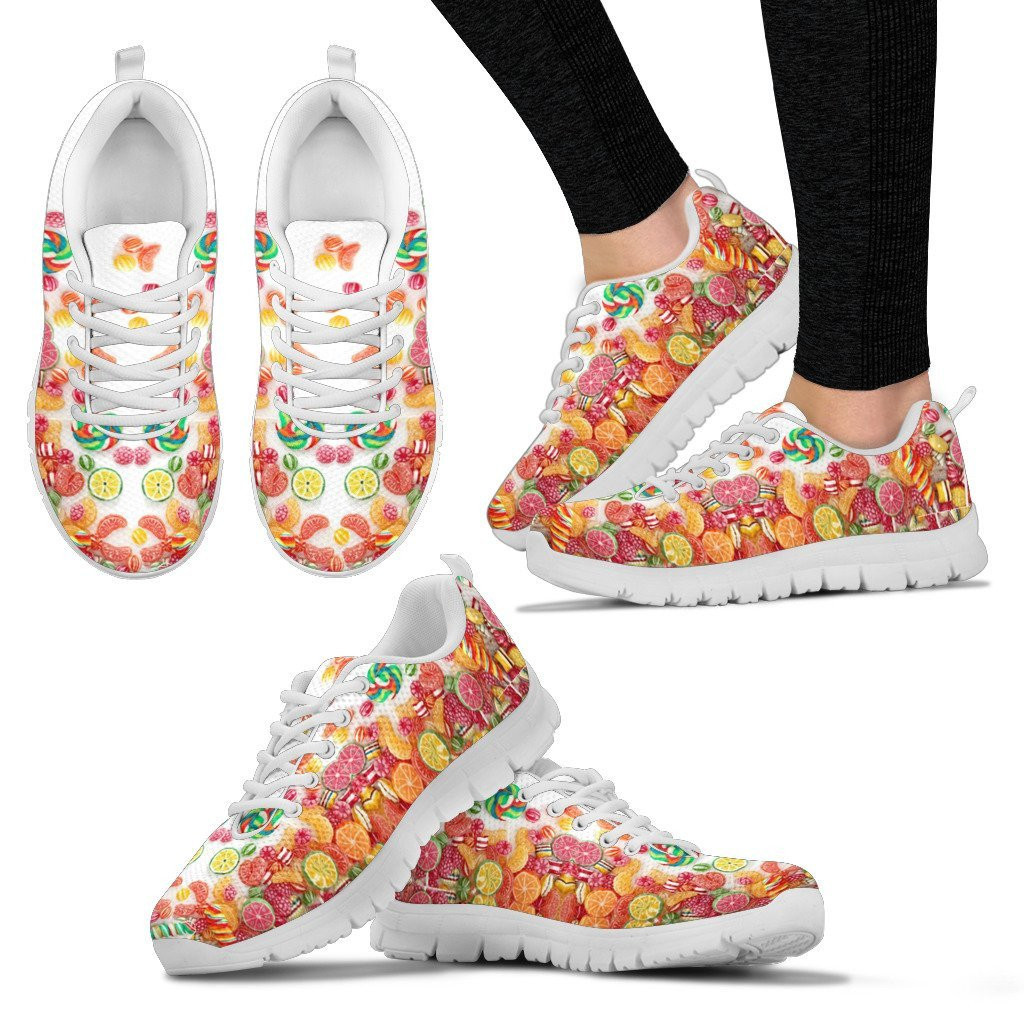 Caramelle Candy All Overt Print Low Top Sneakers