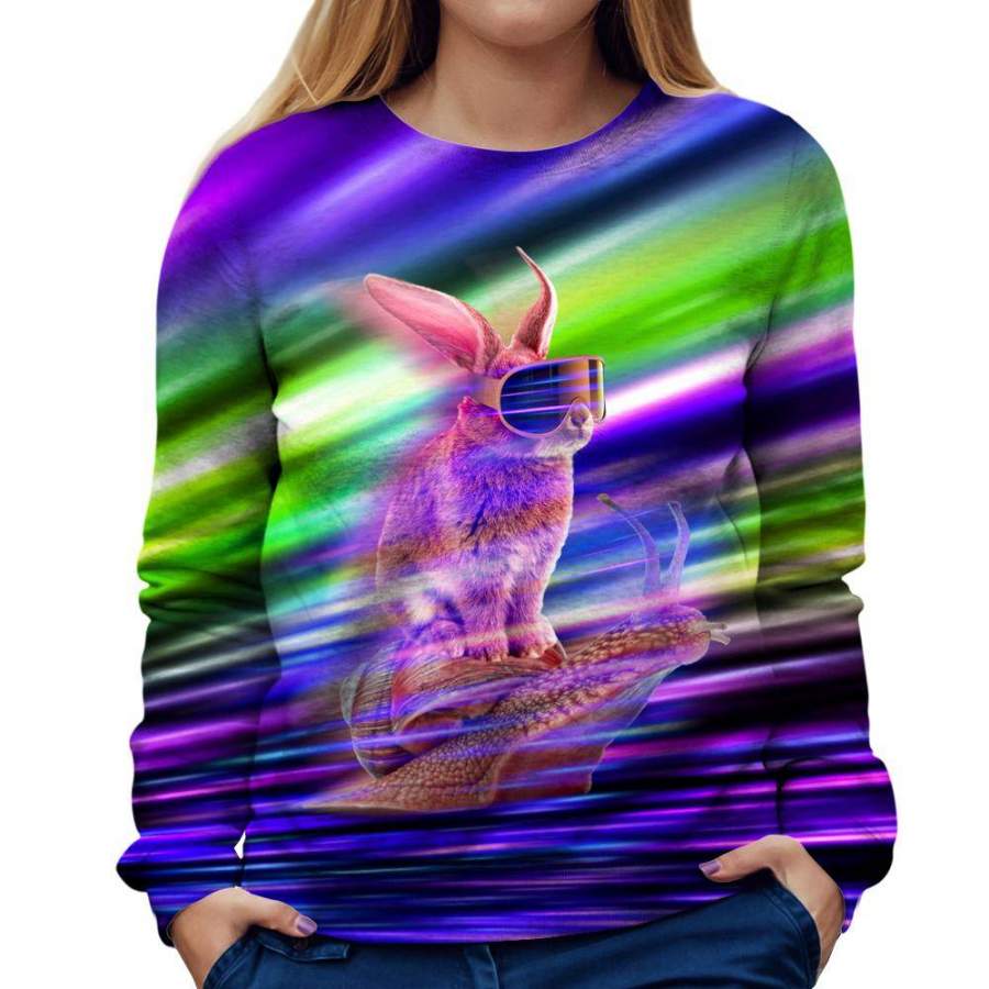 Rabbit Speed Womens Sweatshirt