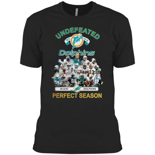 Undefeated 1972 17 0 Miami Dolphins Perfect Season Shirt