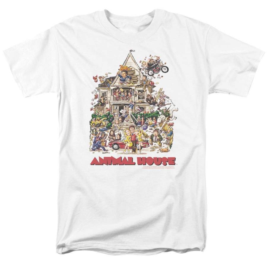 Animal House – Poster Art Short Sleeve Adult 18/1