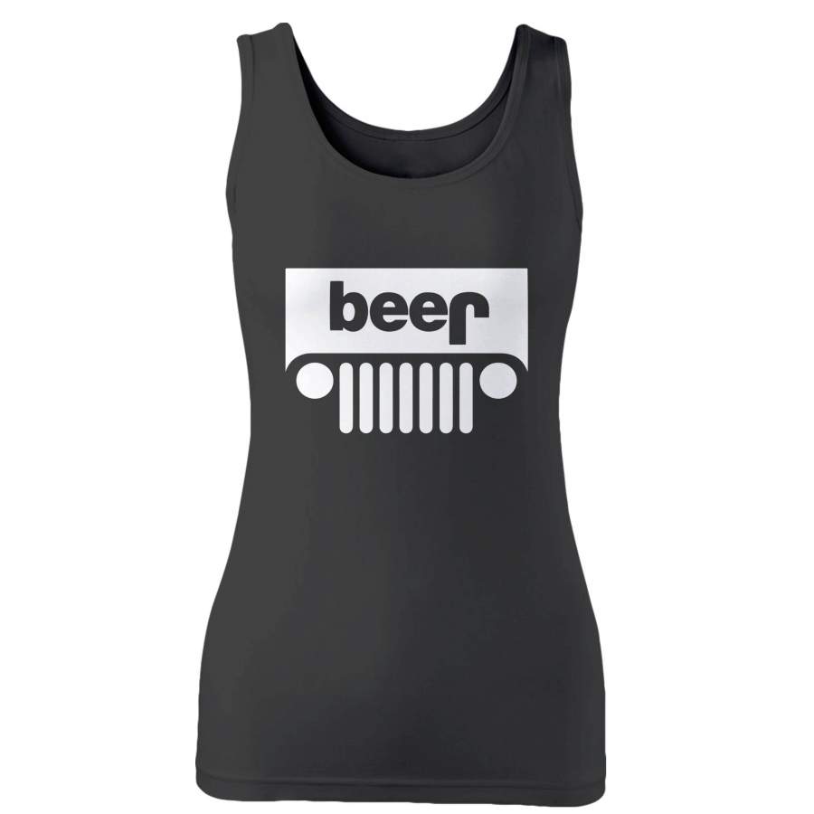 Beer Jeep Logo Woman’s Tank Top