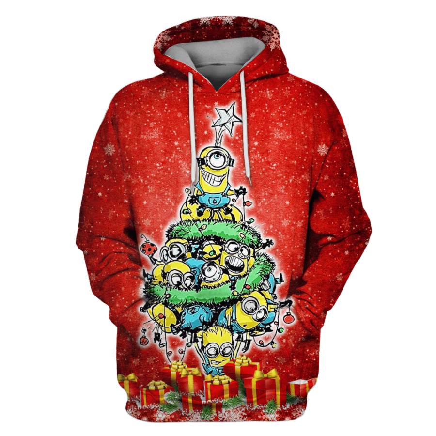 Minion Christmas T-Shirts – Zip Hoodies Apparel