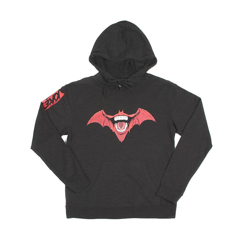 Batman & Joker Joke’S On You Charcoal Hoodie