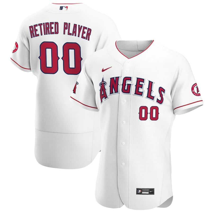 Men’S Los Angeles Angels Nike White Home Pick-A-Player Retired Roster Authentic Jersey